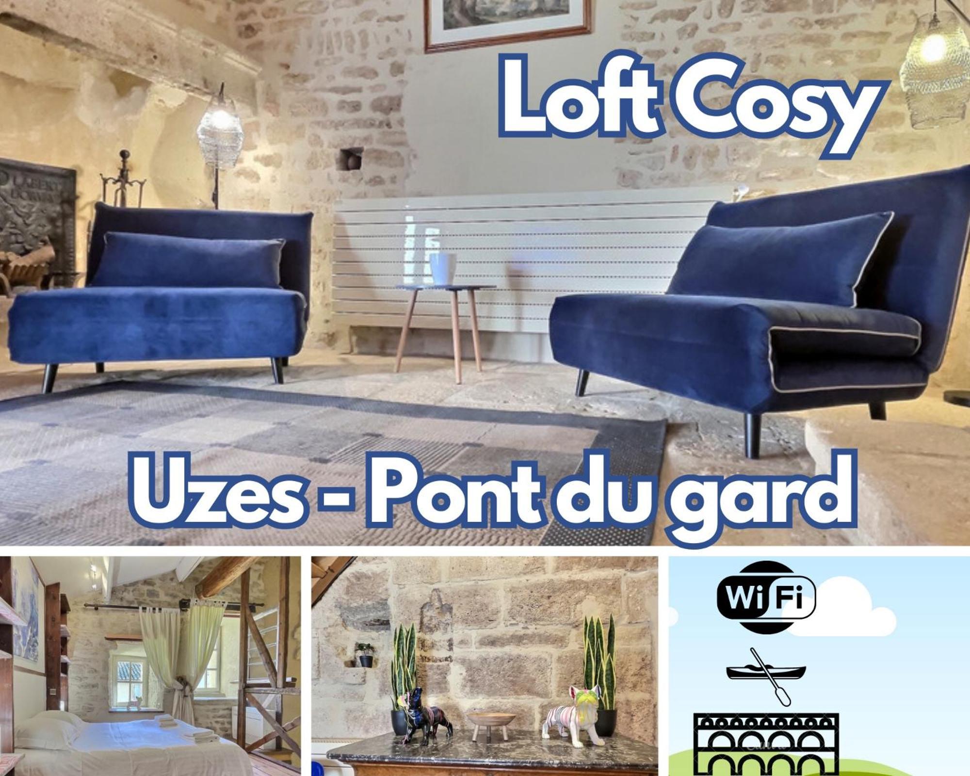 Chez Lydia - Loft Cosy, Depart Canoe A Pied, Proche Pont-Du-Gard Et Uzes Remoulins Kültér fotó